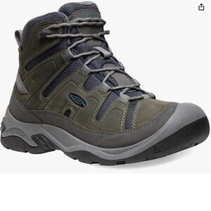 KEEN Men's Circadia Mid Height Comfortable Waterproof Hiking Boot 9.5
